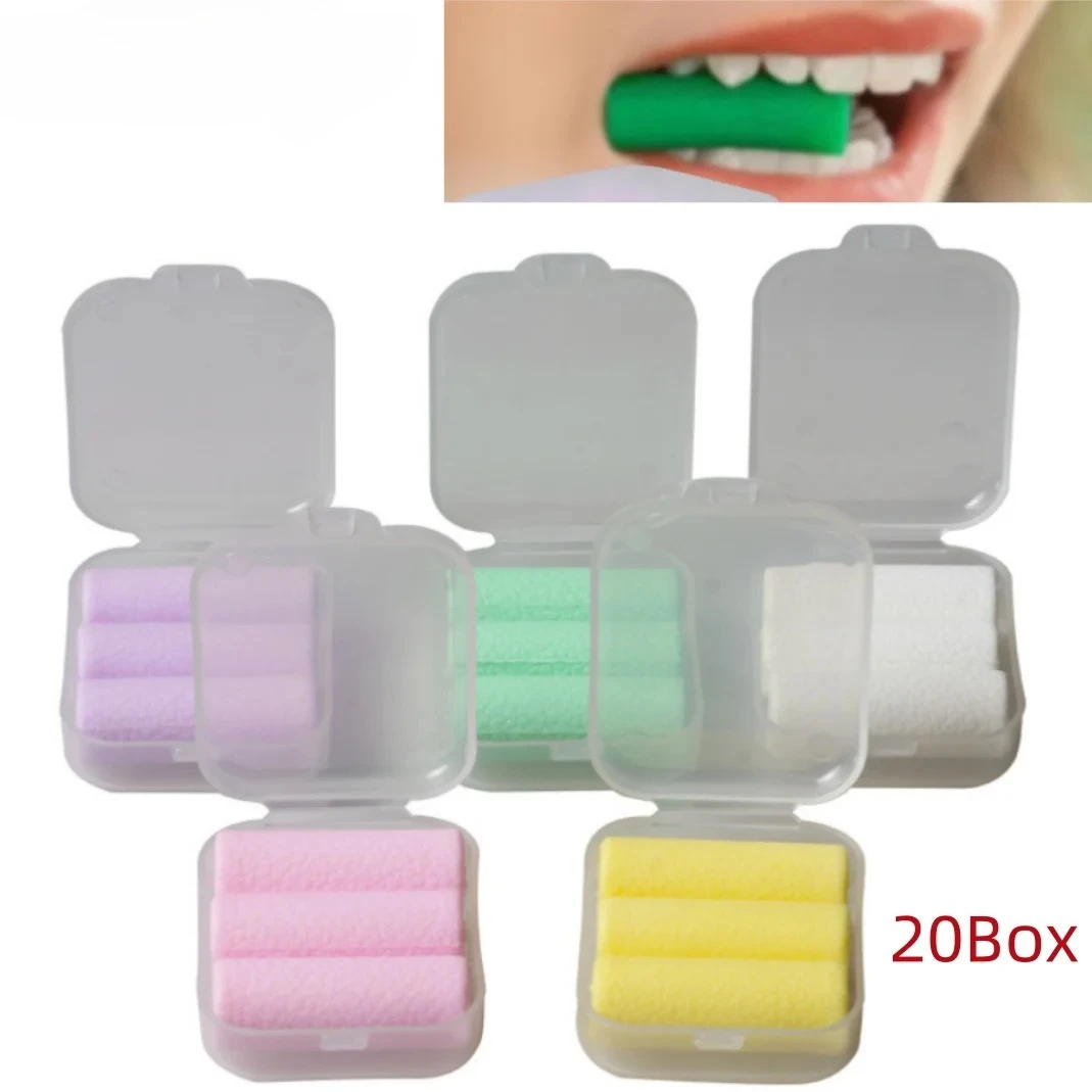 

20Box DentalS Orthodontic Aligner Chewies Silicone Teeth Stick Bite Tooth Chew Invisable Braces Aligners Dentistry Lab Tools
