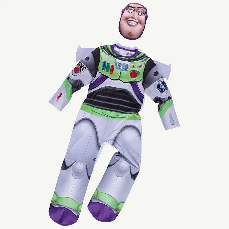 Buzz Lightyear เด็กฮาโลวีนวันเกิดปาร์ตี้อะนิเมะเครื่องแต่งกายซูเปอร์ฮีโร่ Cos Play