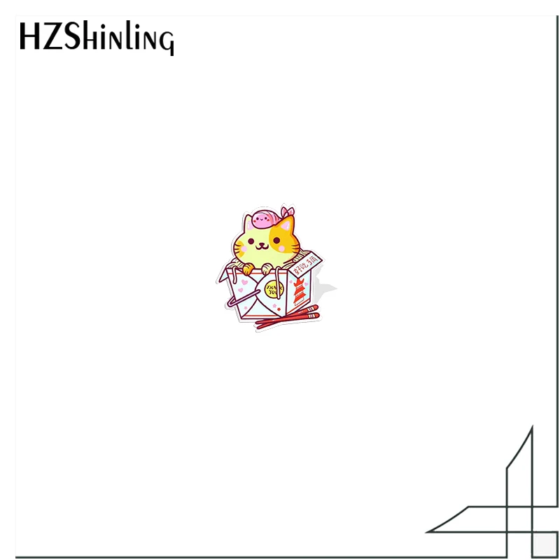 الغذاء الخبز برغر البطاطس المقلية الكرتون نمط أنيمي الاكريليك التلبيب دبابيس راتنج أكريليك الايبوكسي