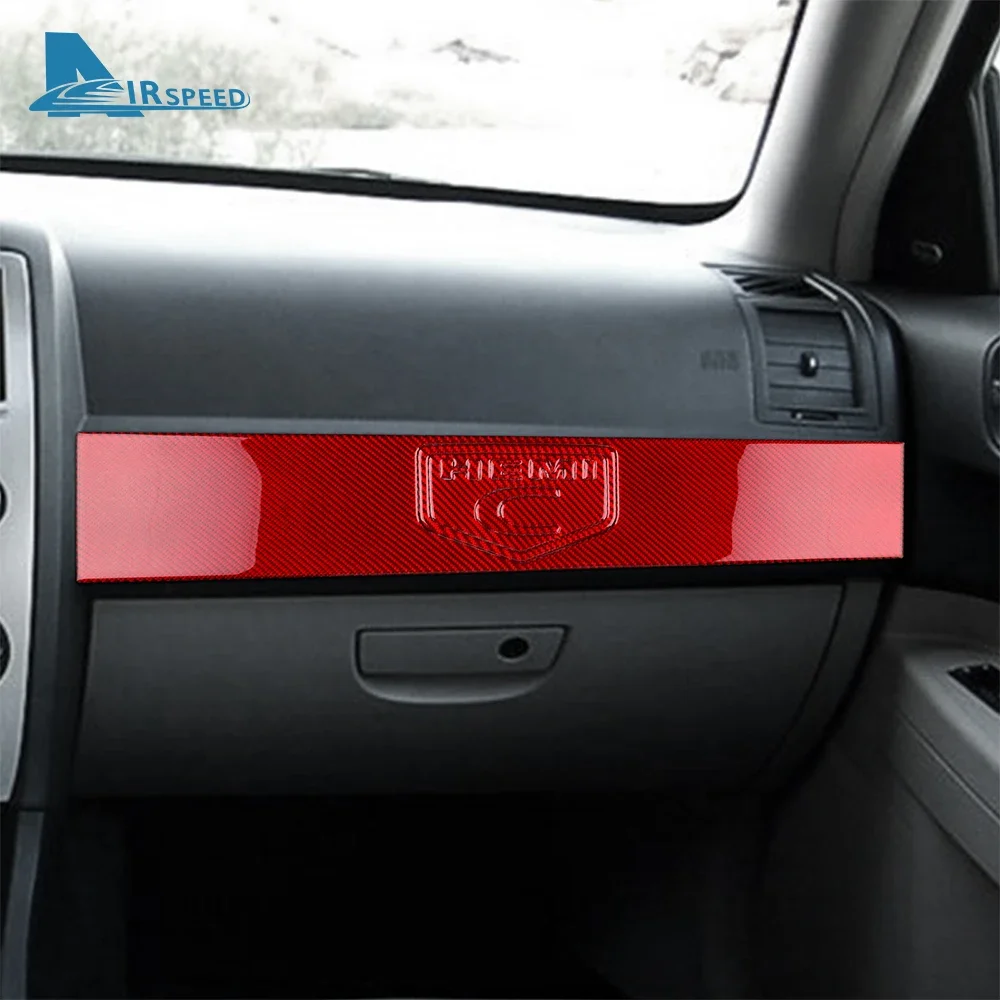 

Для Chrysler 300 300C 2005-2007 (левый руль), накладка на панель пассажира из мягкого карбона, аксессуары для декора интерьера автомобиля