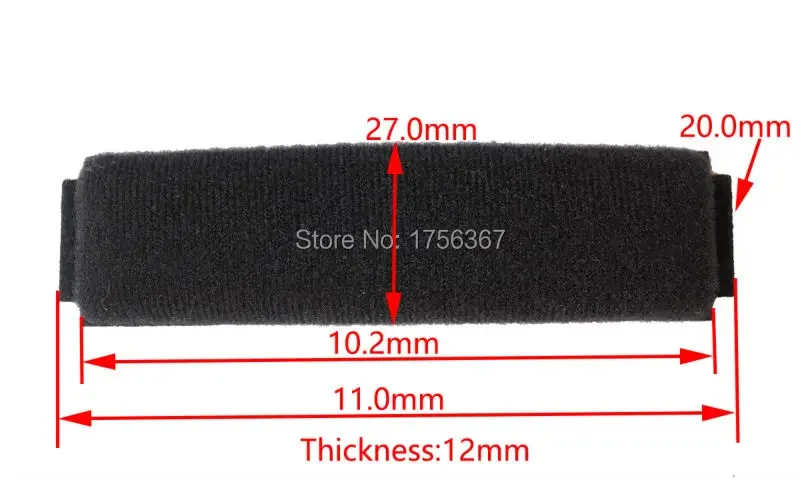 Diadema Original de franela para la cabeza (terciopelo), cojín para auriculares Sennheiser HD418 HD438 HD419 HD439 (cojín de banda para la cabeza)