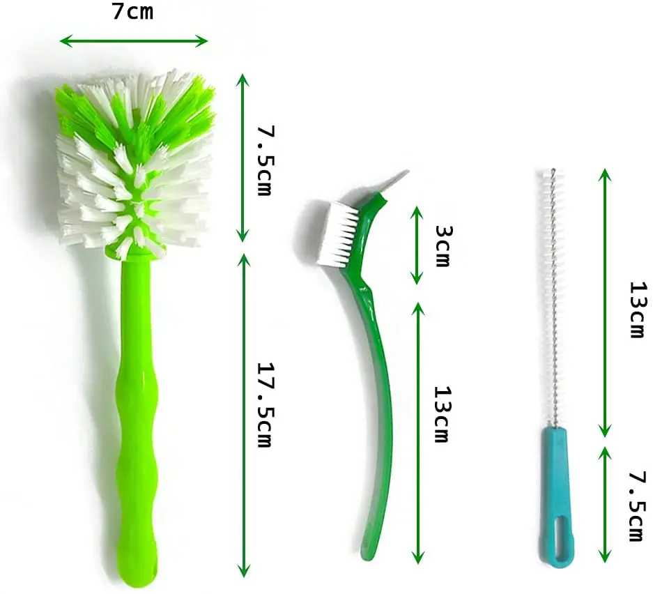 Robust Bowl Pot Blade Knife Cleaning Brush Washing Cleaner for Thermomix TM31 TM5 TM6 TM21 Food Mixer Processor