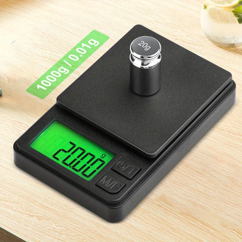 Digital Scale |   Accurate Mini Scale, Jewelry Scale, Ounce/Grain Scale with Backlight LCD, Great for Travel Battery not include