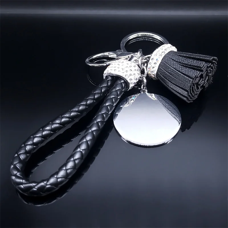 Hexerei Tetra gramm aton Pentagramm Edelstahl Schlüssel ring Kette Auto Schlüssel ring hängen Schmuck Wicca Penta cle Schmuck k948s06 – Detail 8