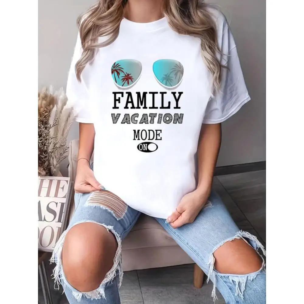 

100% Cotton Funny Family Vacation Beach Matching T-Shirt