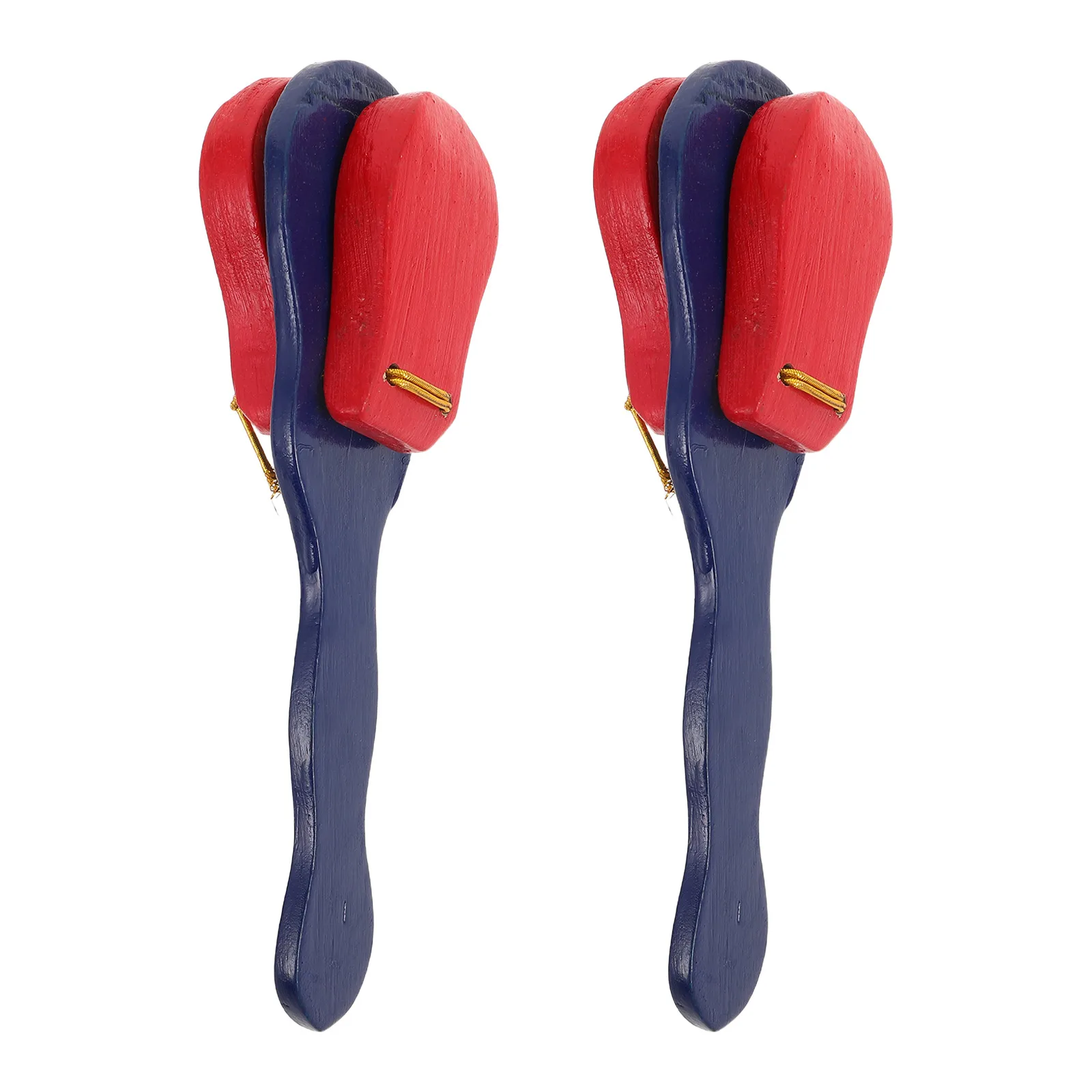 

Orff Instrument Wooden Castanets 1 Pair Early Education Percussion Toys Musical Instruments for Toddlers Kids Learning Preschool