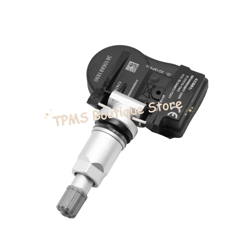 4 قطعة 433 ميجا هرتز 36106856209 نظام مراقبة ضغط الإطارات مستشعر TPMS لسيارات BMW 4-Series Gran Coupe 3-Series GT 2-Series i3 i8 X6 X5
