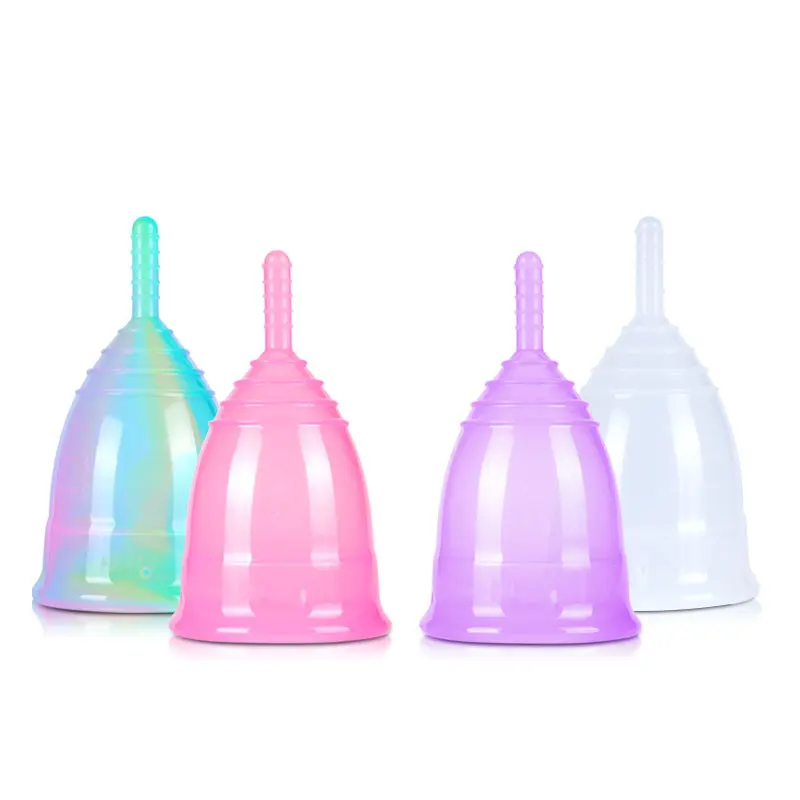 

1Pcs Women Menstrual Cup Period Cup Medical Grade Silicone Feminine Hygiene Menstrual Silicone Medica Reusable Menstrual Cup