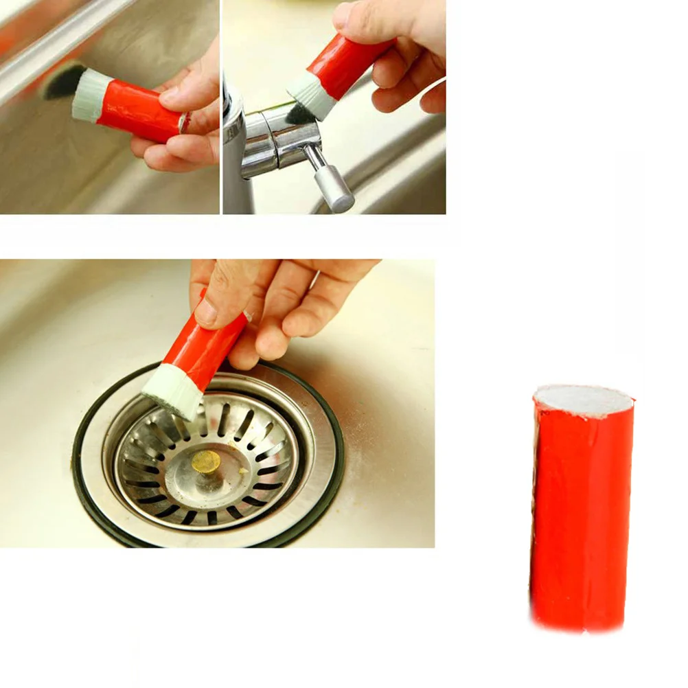 

12Pcs Rust Remover Sticks Stainless Steel Cleaner Brush Kitchen Metal Cleaning Tool Oil Grunge Remover Polisher