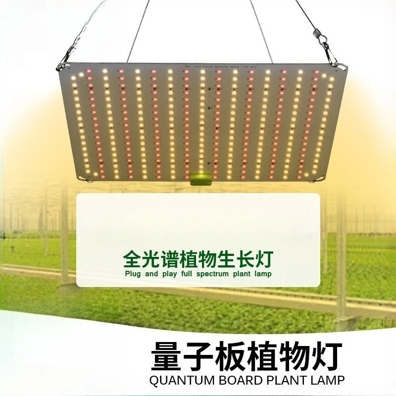 2026 Greenhouse Waterproof LED Quantum Board Plant Light Full Spectrum Supplement Lamp For Indoor Plants
