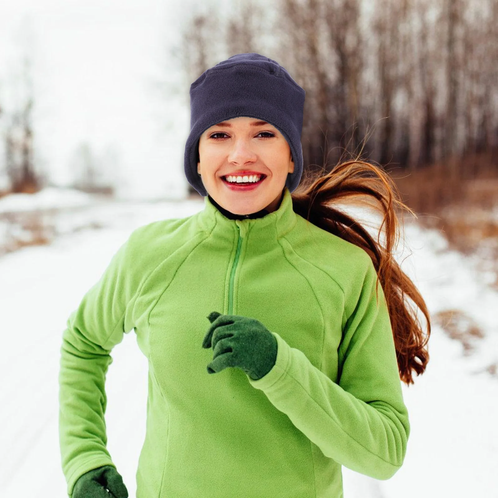 

Windproof Warm Winter Hat Thicken Cold-Proof Outdoor Skiing Snowboarding Cycling Riding Protective Headgear Unisex Winter Warm