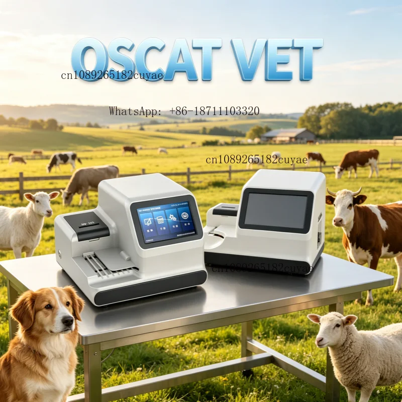 OSCAT Pet Medical Equipment Veterinary Urine Analyzer Hot Sale Portable Easy Operation Quick and Accurate Urine Test for Clinic