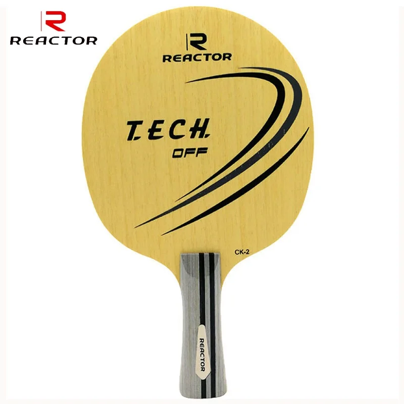 Original REACTOR CK-2 Table Tennis Carbon Blade 5 Wood and 2 Carbon Ping Pong Racket Paddle For Loop with Fast Attack