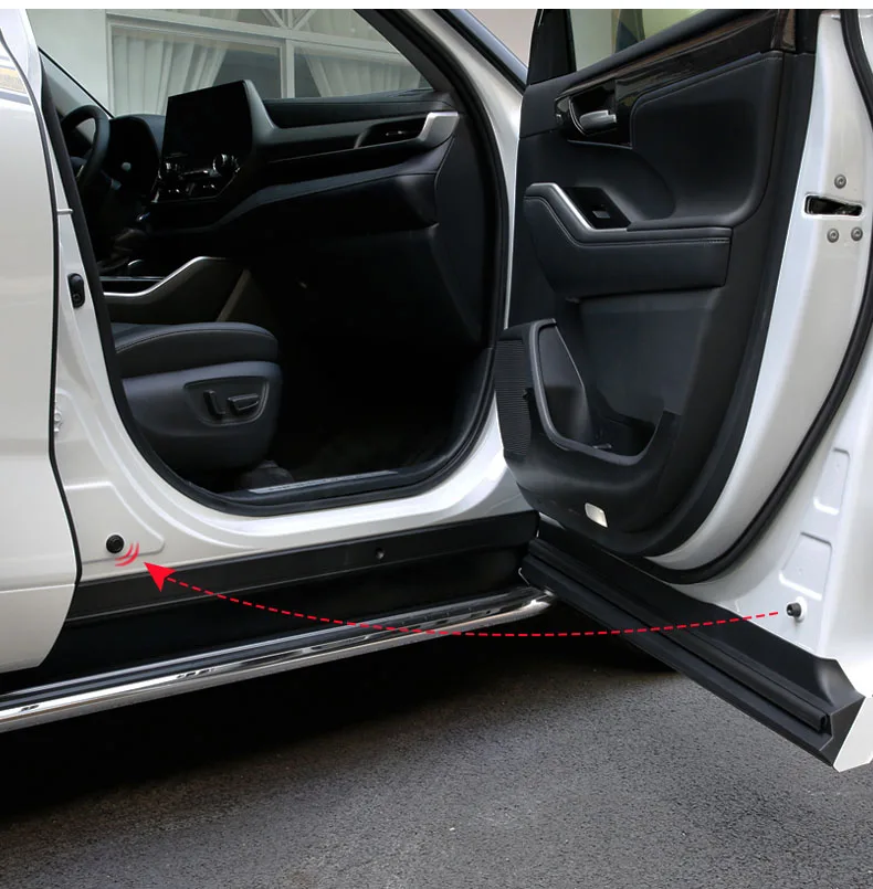 for Toyota Highlander 4th 2021 2022 Car interior decoration accessories Door interior protective pad Buffer pad 16pcs