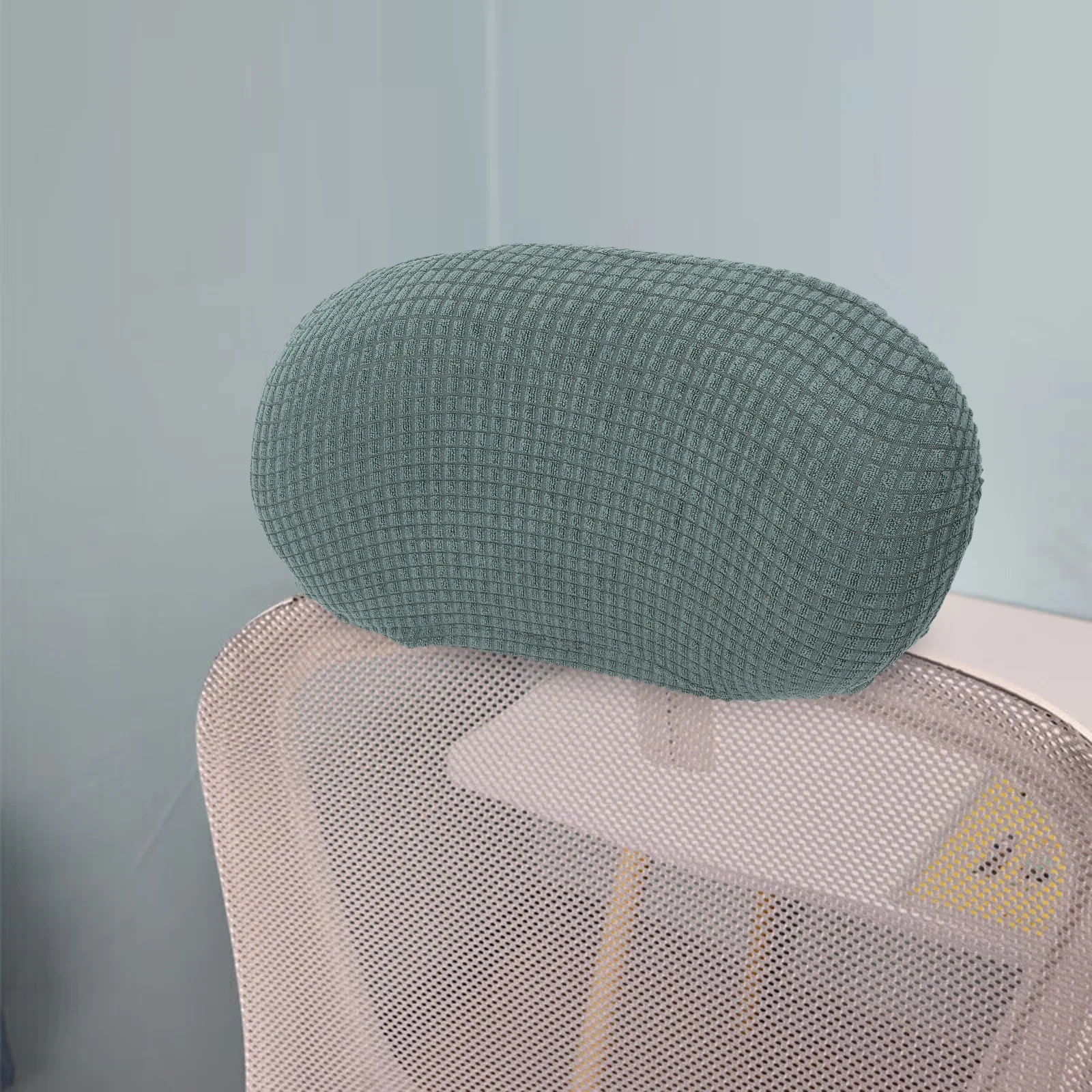 

Elastic Gaming Chair Headrest Cover Comfortable Non-Slip Sleeve Protective Office Computer Chair Head Cushion Cover Replacement