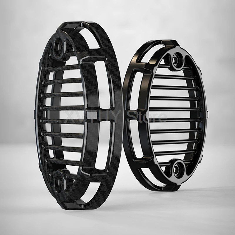 

Крышка заднего фонаря, защита от света из АБС-пластика, аксессуары для мотоциклов, легкий волоконный узор, защита заднего фонаря для гриля для BenDa 300