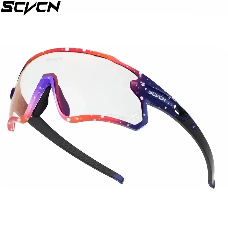 

SCVCN 1pc Unisex Photochromic Cycling Goggles , Windproof Anti-Fog Goggles For Outdoor Sports, Cycling Driving Skiing Running, U