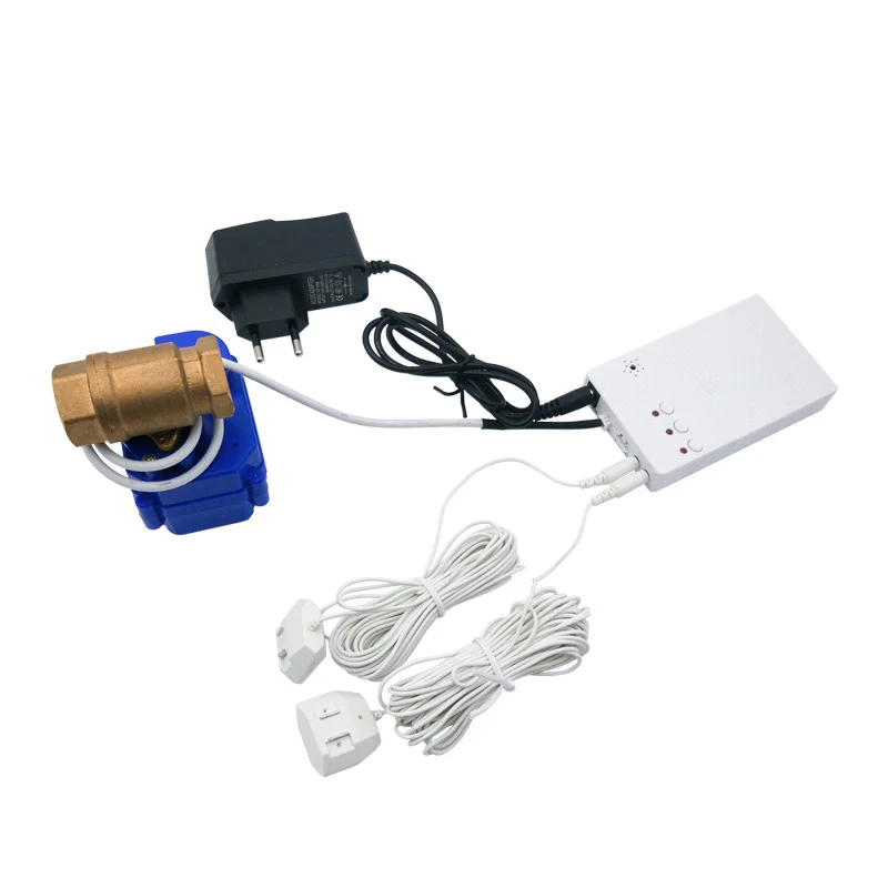 Sensor de agua con Cable de 6 metros de largo, Detector de fugas de agua para protección de seguridad, Smart Life, 1/2/5 piezas