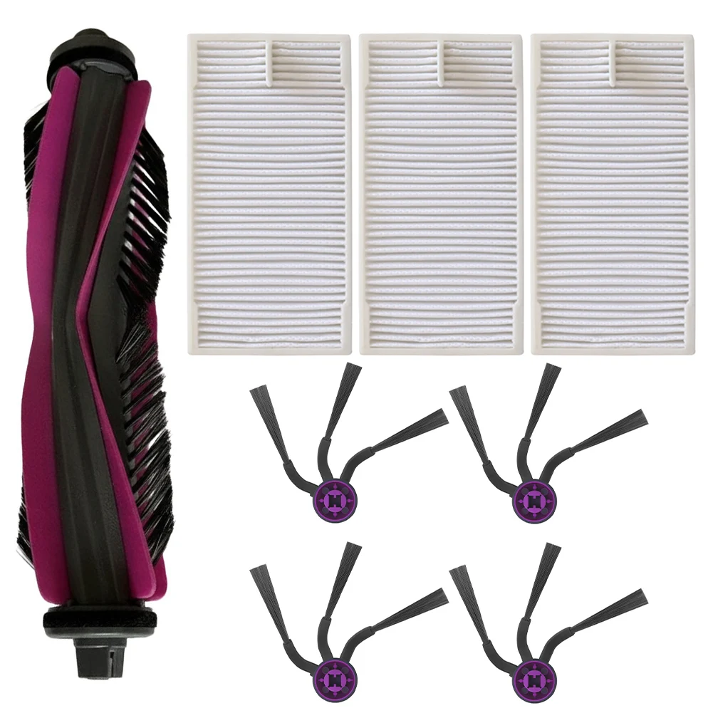 

8 Pcs/set For Eureka E20 For Evo Plus Robot Vacuum​ Cleaner Main Side Brush Filter Vacuum​ Cleaner Replacement Accessories