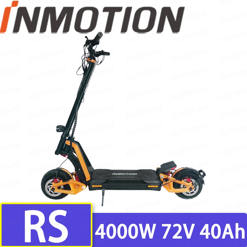 INMOTION RS Electric Scooter 20S8P 72V 40Ah 2880Wh Transforming E-scooter 11inch 2880Wh IP67 Hydraulic Skateboard