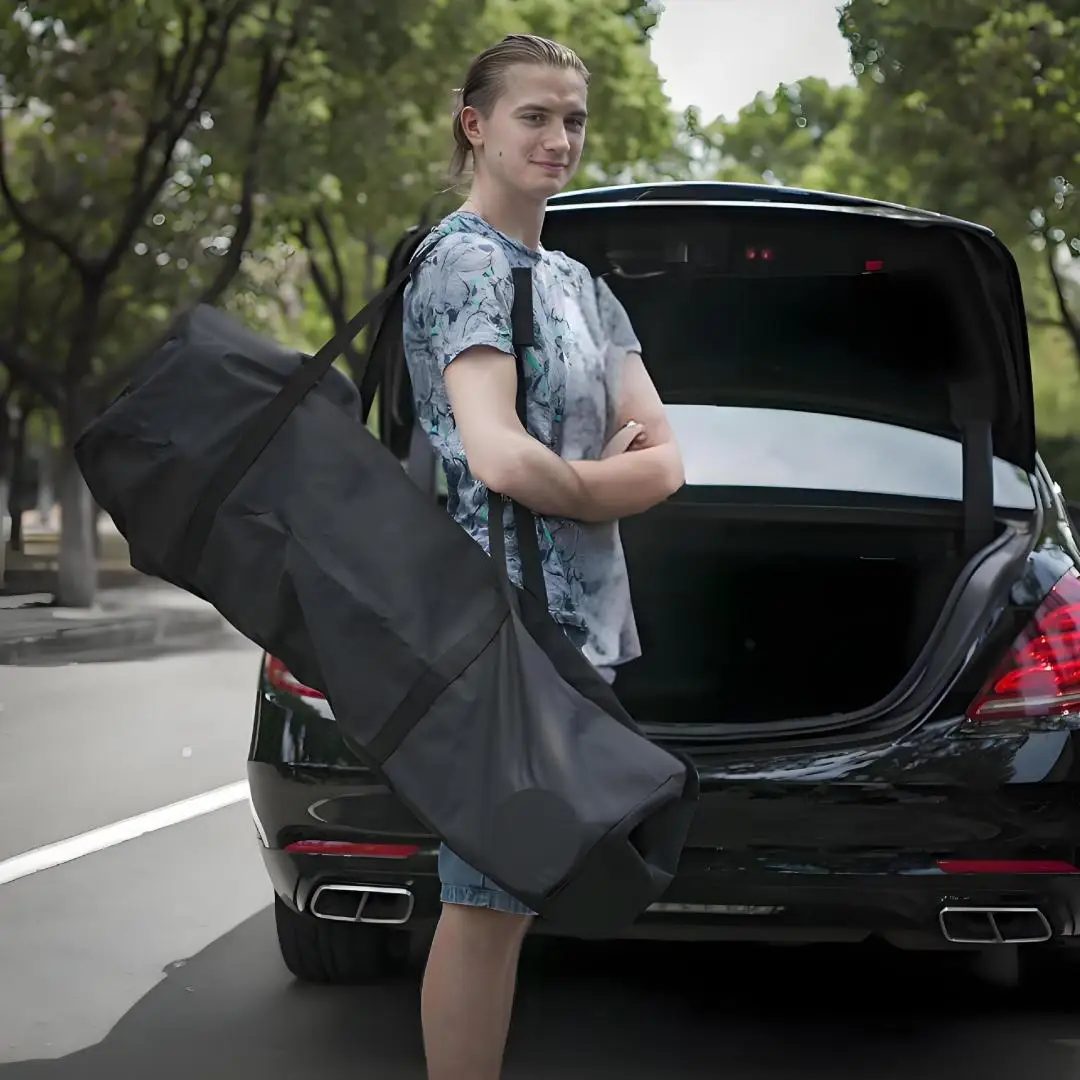 Car Trunk Organizer Oxford Seat Back Bag Large Capacity Multi Pocket Adjustable SUV MPV Interior Accessories Universal