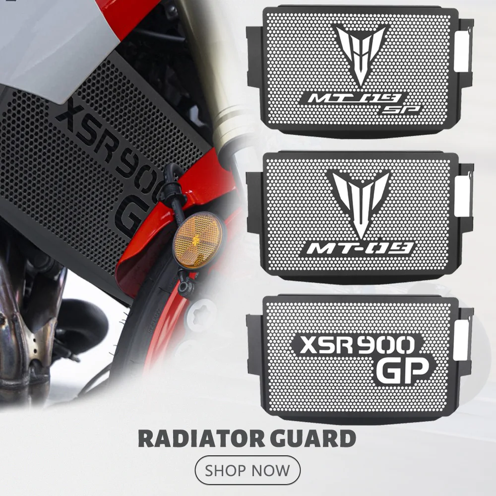 

For Yamaha XSR900 GP MT09 SP MT-09 2024-2025-2026 Motorcycle Accessories Radiator Grille Guard Protection Cover XSR 900 MT 09