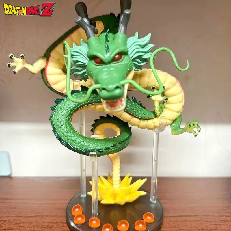 

ПВХ фигурки героев аниме «Драконий жемчуг Z Shenlong», Shenron Porunga и Vow, фигурка стрекоза, шарики, Коллекционная модель, игрушка