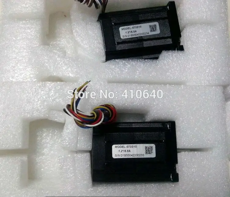 무료 배송 정품 Leadshine 573S15 3 단계 하이브리드 스테퍼 모터 1.3 N. m 5.8 길이 76 미리메터 샤프트 8mm