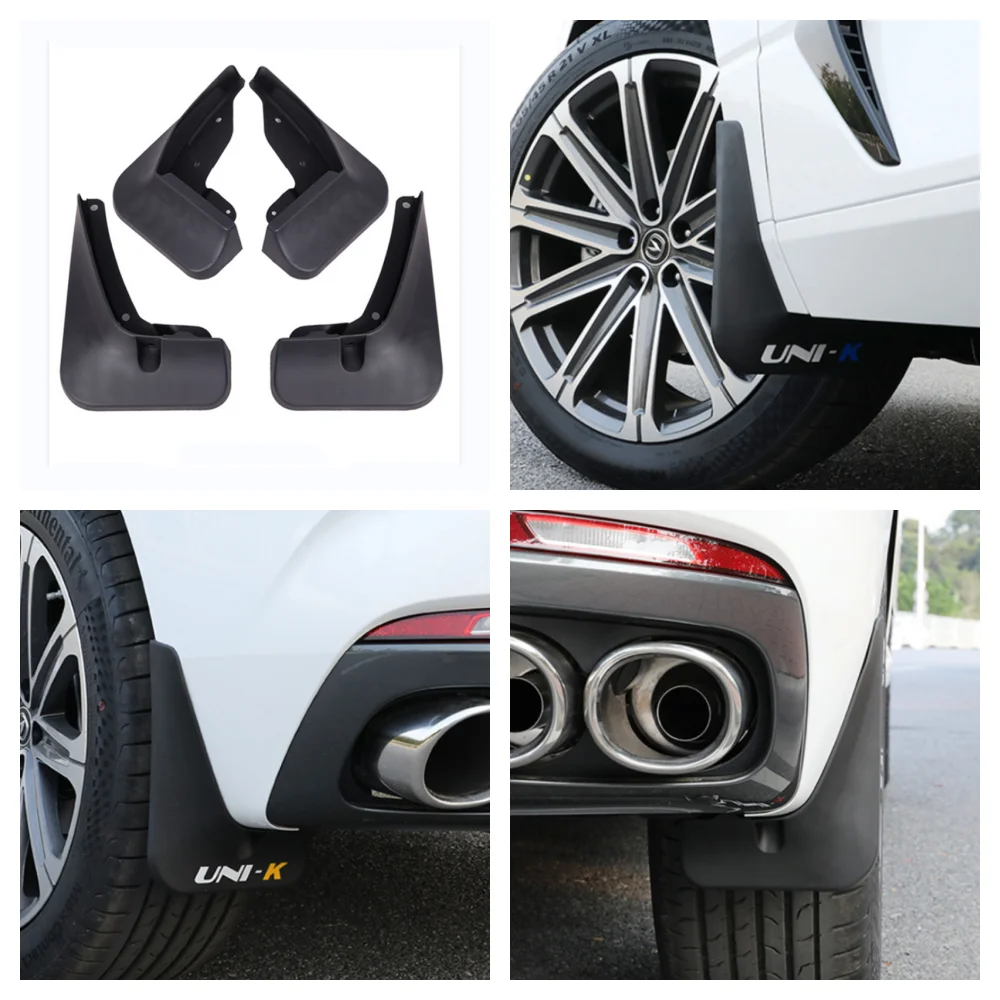 For Changan UNI-K UNIK 2021 2022 2023 Accessories Front Rear Mud Flap Mudguards Splash Guards Fender Plastic Cover Trim