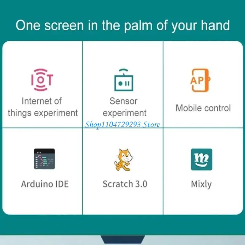 

Y2GD ESP32 Development Board 4.3inch TFT Screen DualCore MCU-Wifi+Bluetoothcompatible