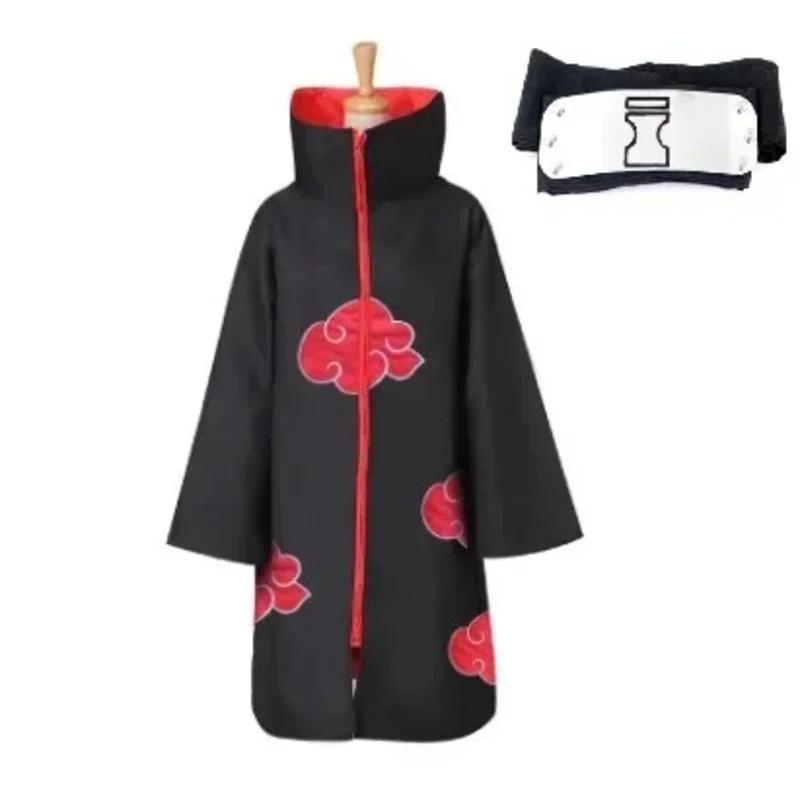 Halloween Anime Uchiha Tobi Obito Anime Costume Cloak or Hooded Christmas Man Women Cosplay Party Sash