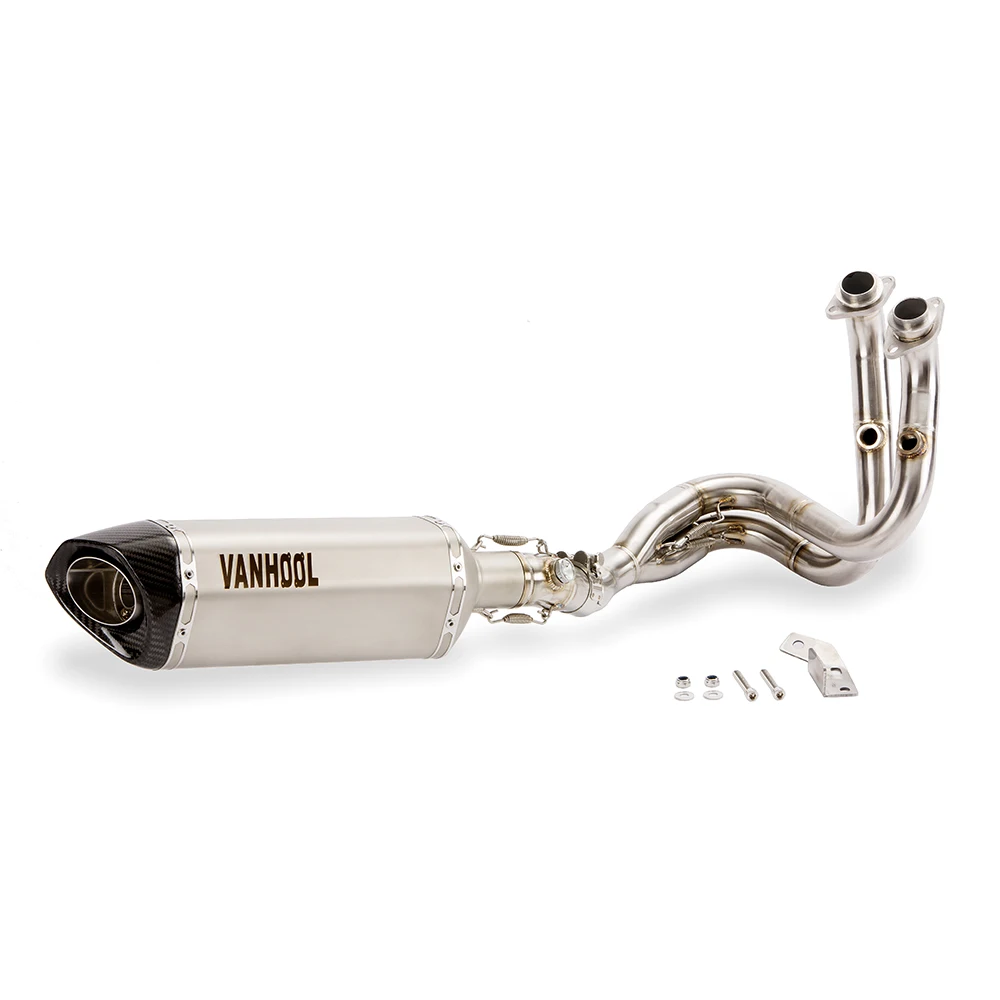 

FBB High Performance Stainless Steel Carbon Fibre Exhaust Pipe System for R 650NK