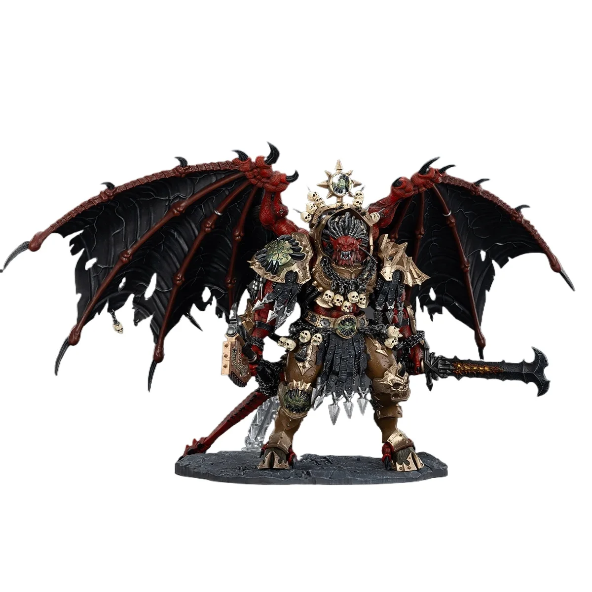 [متوفر] JOYTOY 1/18 Dark Source Warhammer 40K World-Swallower Terror Demon Gene Primrose Angron مجموعة هدايا دمية الحركة