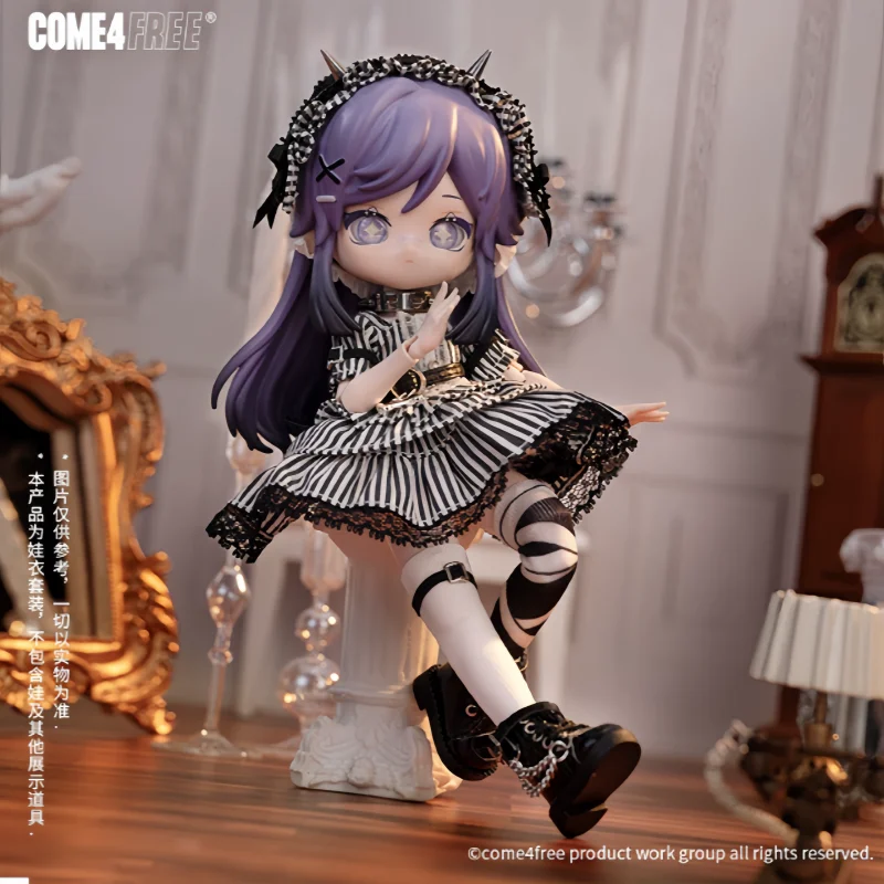 COME4FREE Healing Nurse Disease Tour Mushroom Power Baby Clothes OB11 Doll BJD Doll Clothes Doll Skirts Dress up Accessories