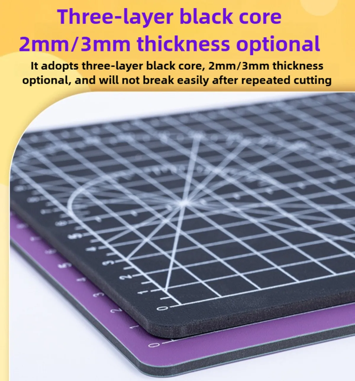 Durable A2/A3/A4/A5 Multifunctional Cutting Mat Diy Handicraft Art Engraving Board Paper Carving Pad High Elasticity Toughness image 5