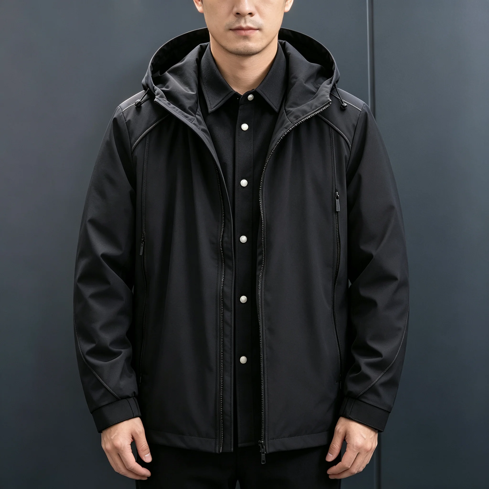 Outdoor Waterproof Jackets for Man 3-in-1 White Goose Down Detachable Hiking Camping Skiing Climbing Jacket Unisex Coat