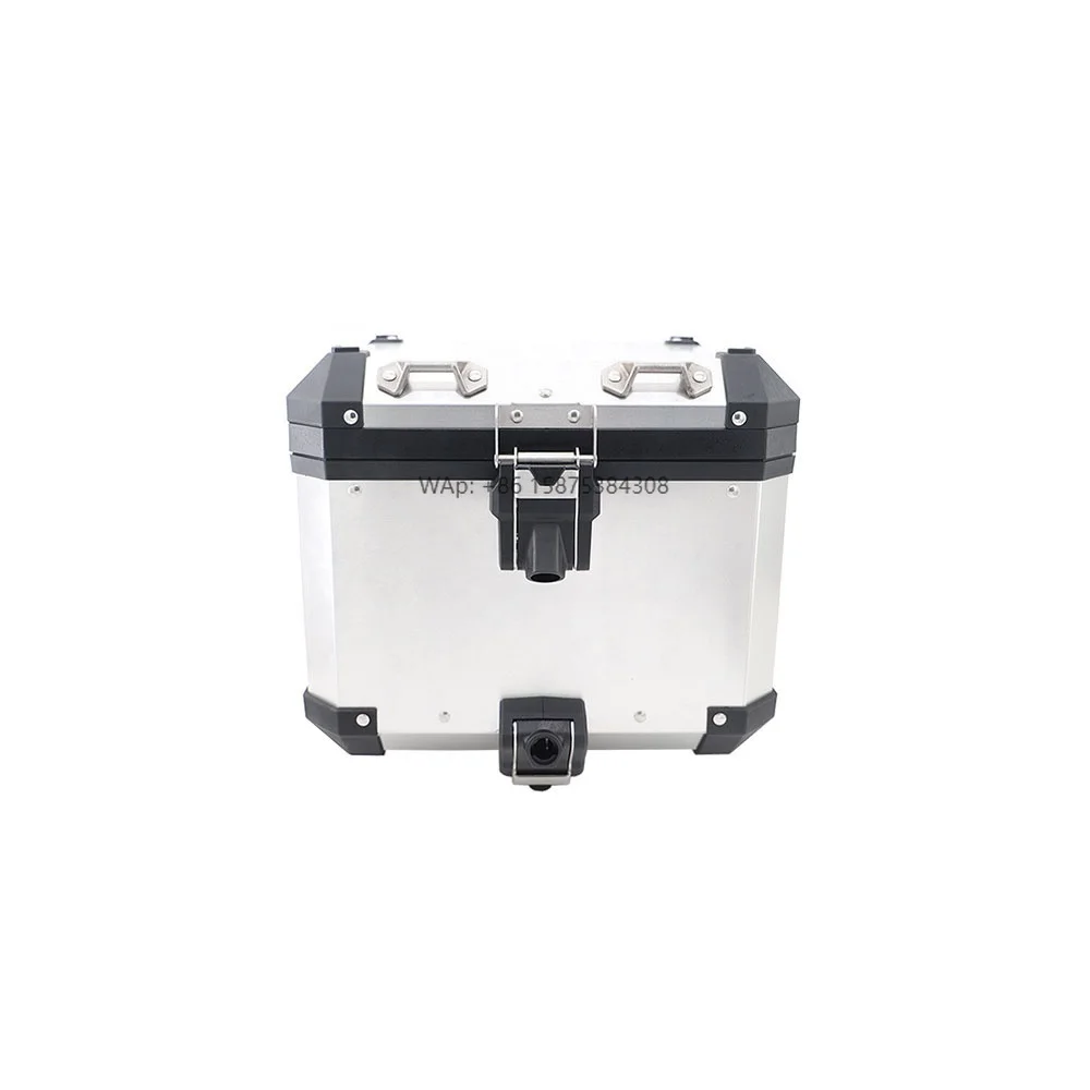 Motorcycle Aluminum Top Case Tail Box Luggage Rear Trunk for Adv