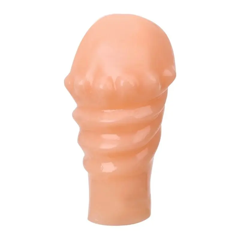 Silicone Reusable Foreskin Glans penis Sleeve Enlargement Penis Extender Sex Toys for Men Male Delay Ejaculation Penis Cock Ring