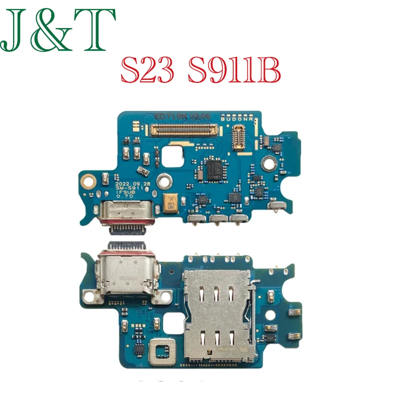 SB Charging Board Port Dock Charger Connector Flex Cable For Samsung S23 Plus Ultra 5G S911B S916B S918B