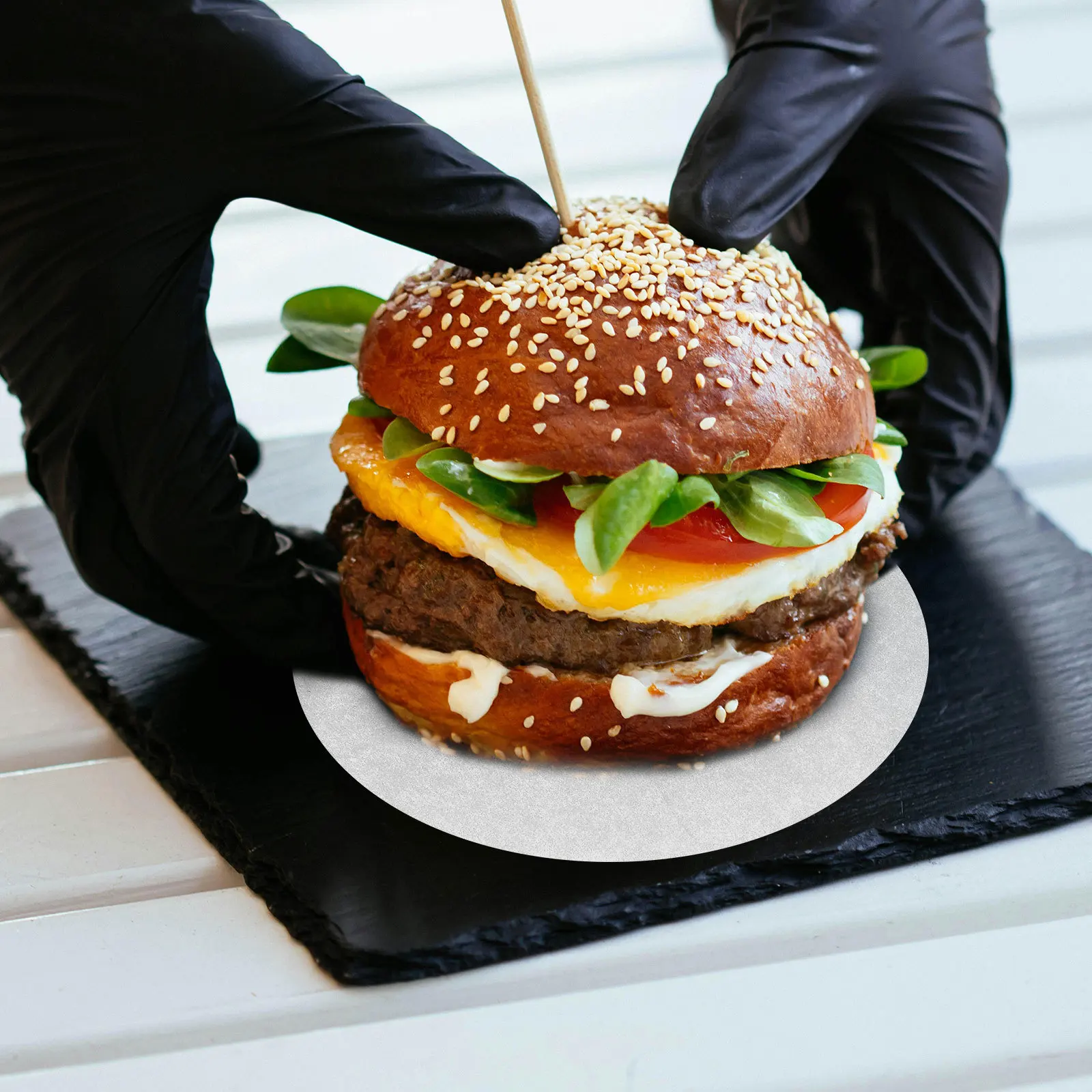 

500Pcs Non Stick Baking Paper Sheets Multipurpose Parchment Paper for Oven Air Fryer Microwave Cooking Bread Cake Cookies