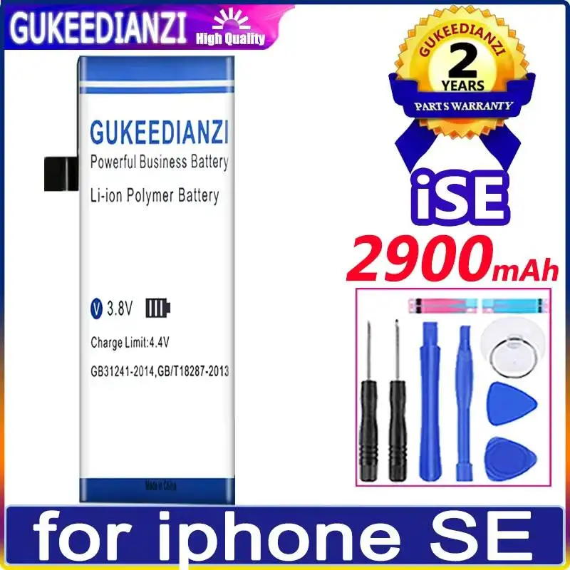 

Аккумулятор для мобильного телефона Apple iPhone SE, 2900 мАч, стабильный, с длительным сроком службы