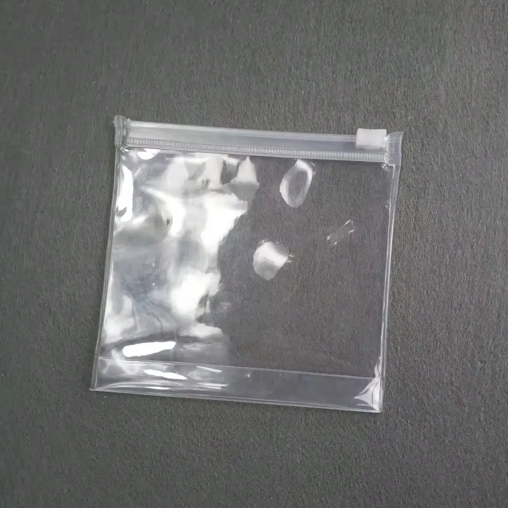 1pc Transparent PVC Jewelry Pouch Zipper Lock Bag Clear Anti Oxidation Earring Storage Organizer Dustproof Waterproof Small Accessories Container Case For Necklaces Rings