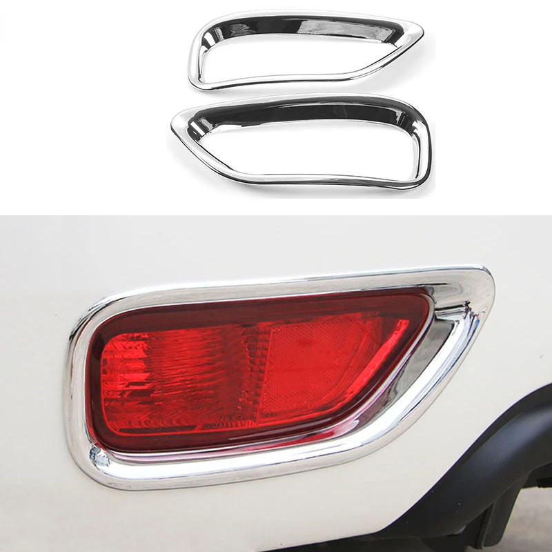 Rear Fog Light Lamp Decoration Cover Trim Frame Fit for Nissan Patrol Y62 2011 2012 2013 2014 2015 20162017 Accessories