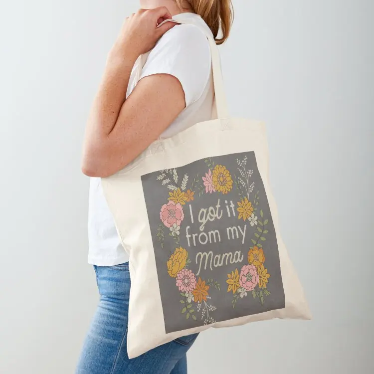 

I Got it from my Mama Tote Bag shopping bag Canvas Gift bags shopper bags for women