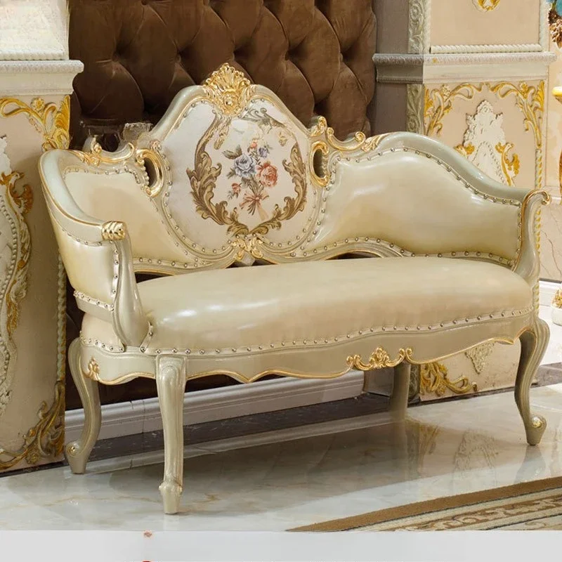 

Bedside stool European chaise longue sofa sofa beauty couch bedroom chaise longue