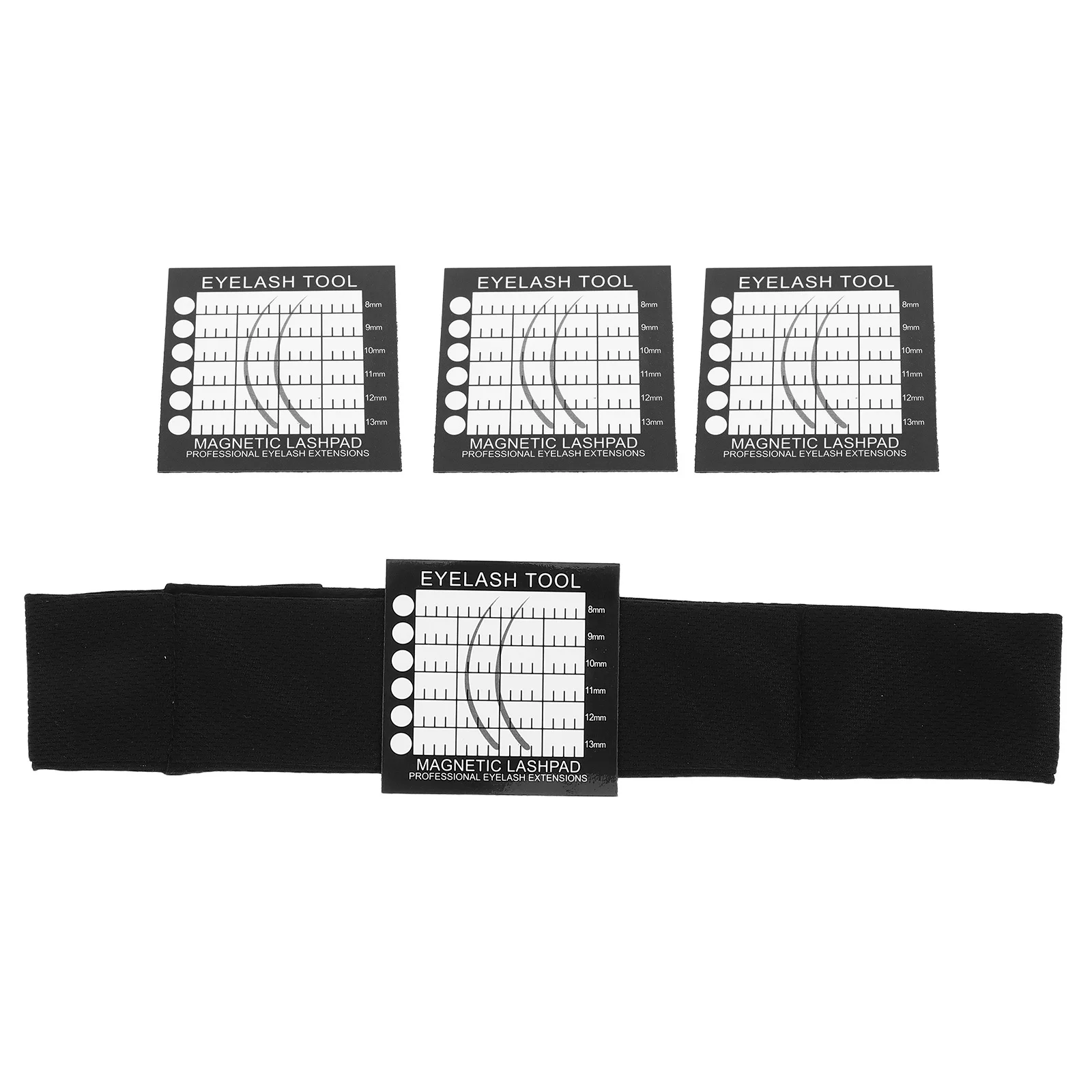 

1Set Eyelash Extension Magnetic Pad Holder Storage Box Professional Lash Organizer Portable Lash Cluster Case Eyelash Extension