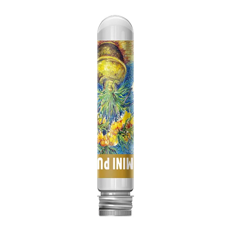 150 pçs mini tubo de ensaio quebra-cabeça brinquedos de descompressão van gogh pintura a óleo quebra-cabeça para adulto família jogo brinquedos educativos p395