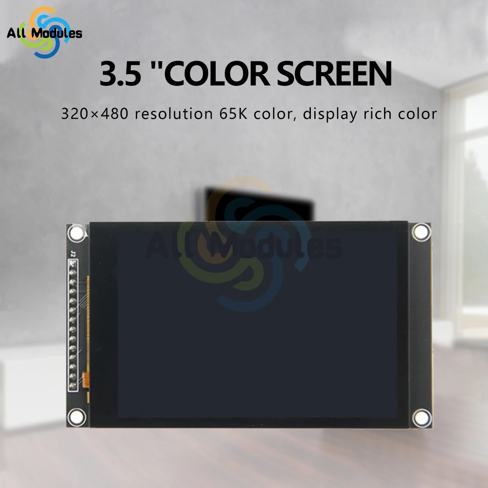 LCD Screen Module 3.5inch TFT Display Module SPI Serial 240*320 HD Electronic Accessories Electronic Screen Driver Accessories