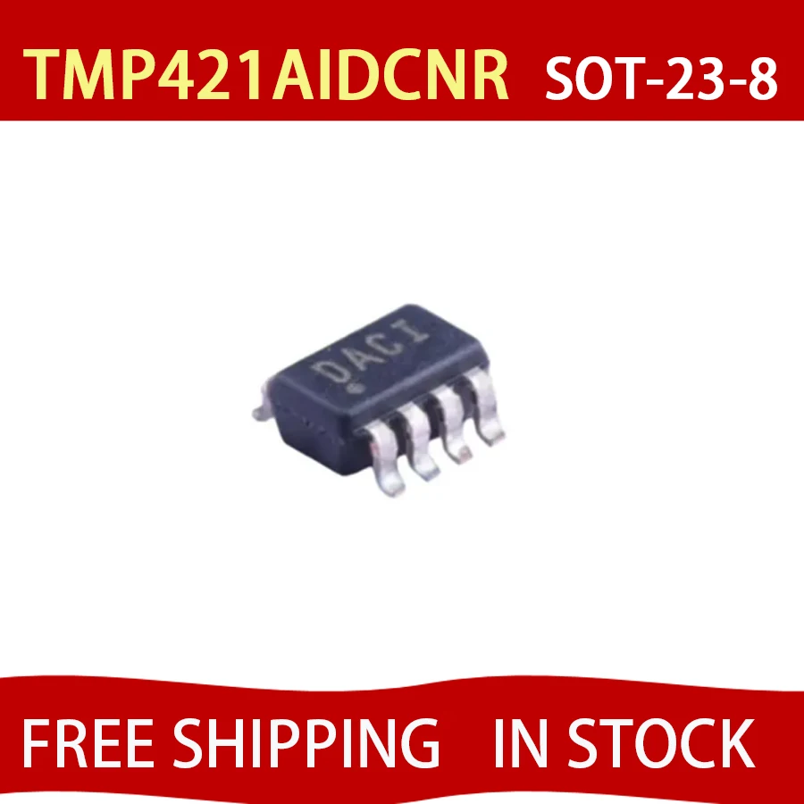 2PCS TMP421AIDCNR SOT23-8 DACI Temperature sensor