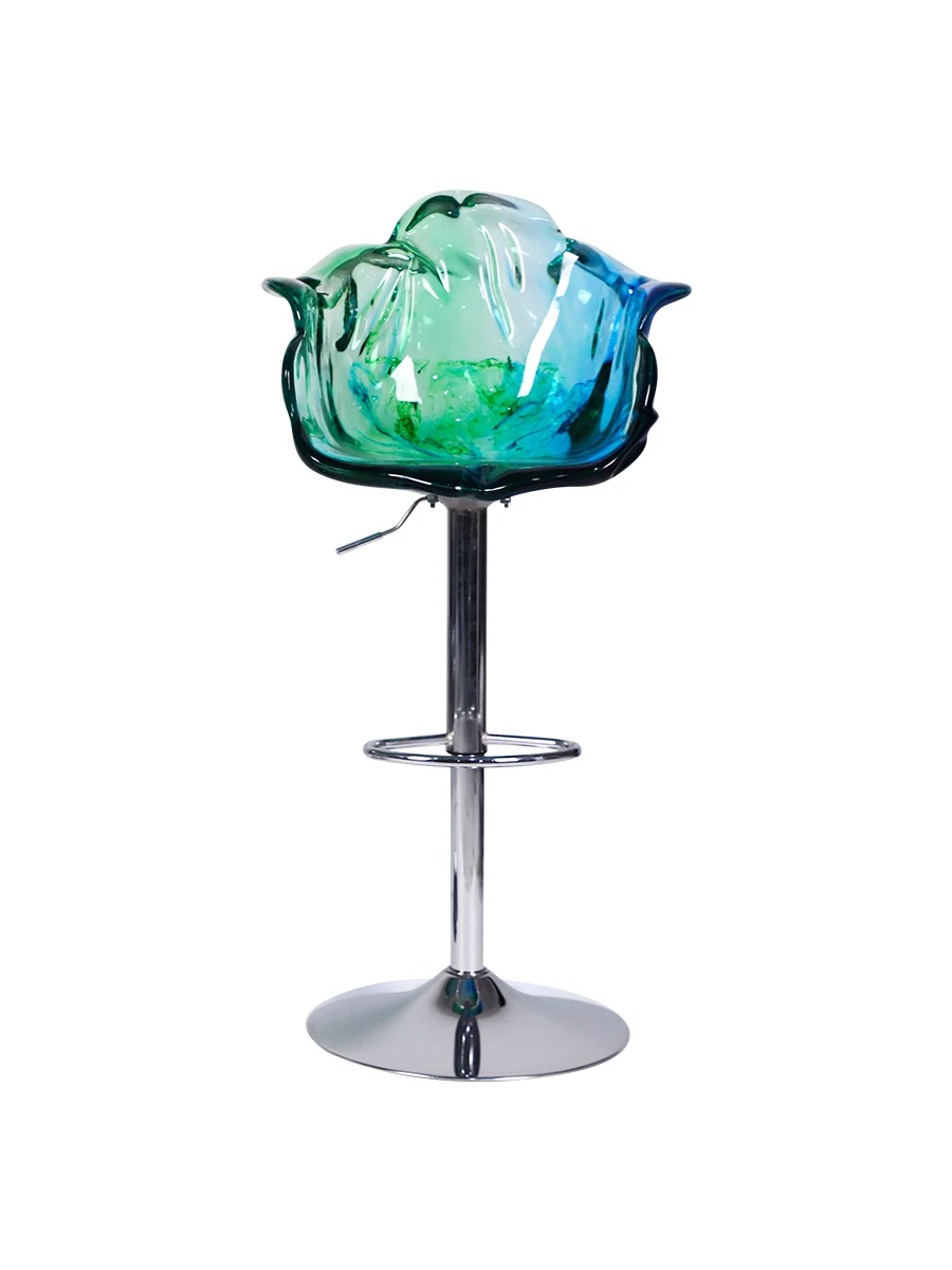 

Modern luxury restaurant petal chairs with adjustable high legged chairs